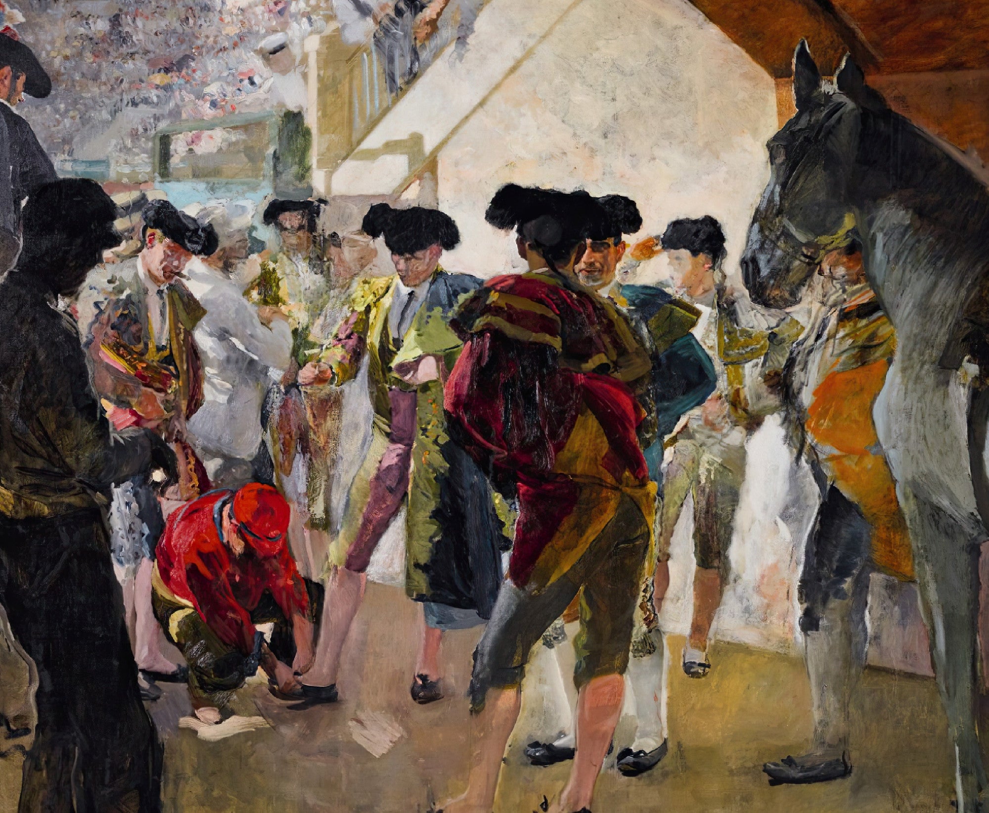 Before the Bullfight, Joaquín Sorolla Fine Art Print