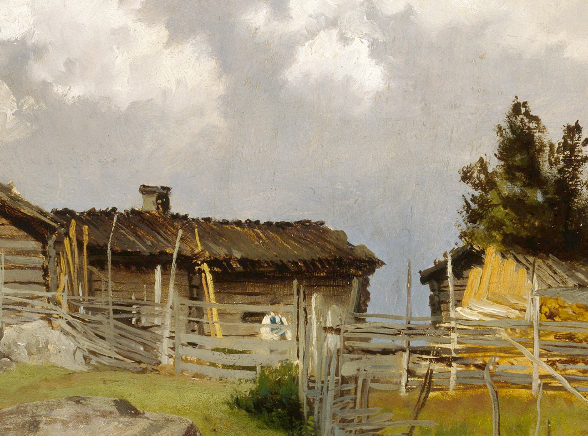 Hjalmar Munsterhjelm Fine Art Print, Before the Thunderstorm