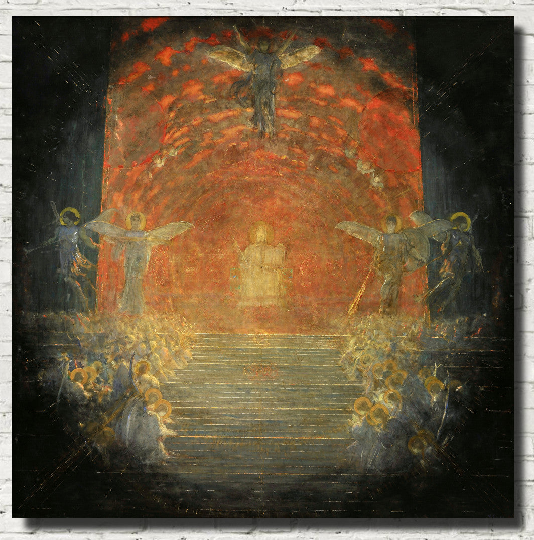 Nikolaos Gyzis Fine Art Print, Behold the Bridegroom Arriving