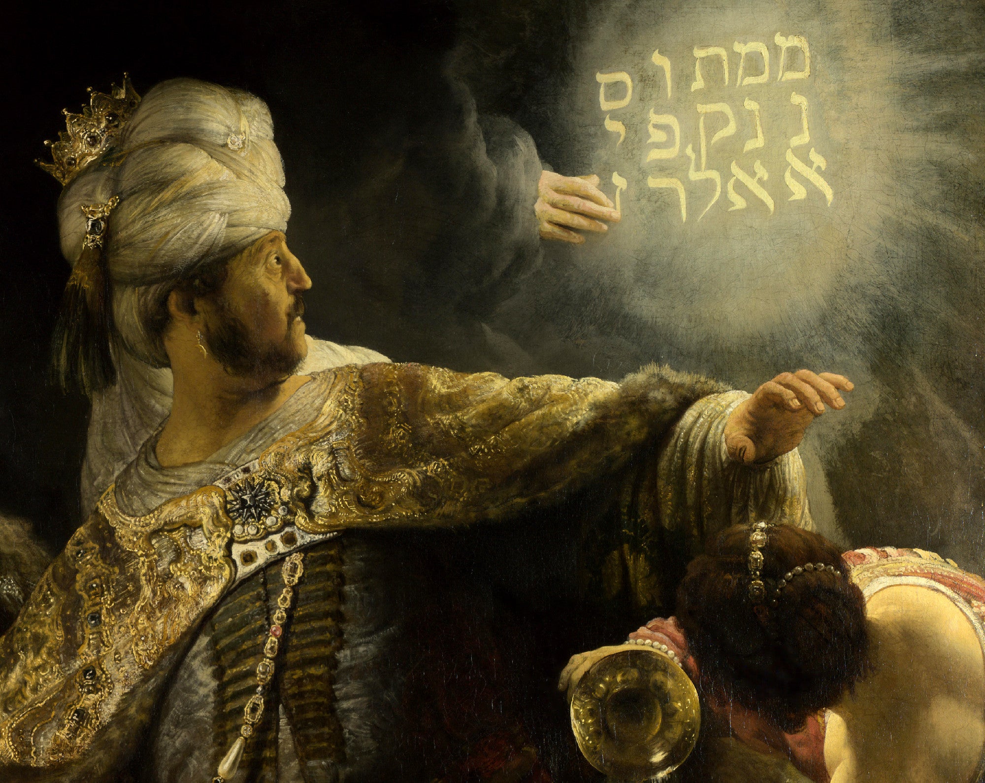 Rembrandt Fine Art Print, Belshazzar's Feast