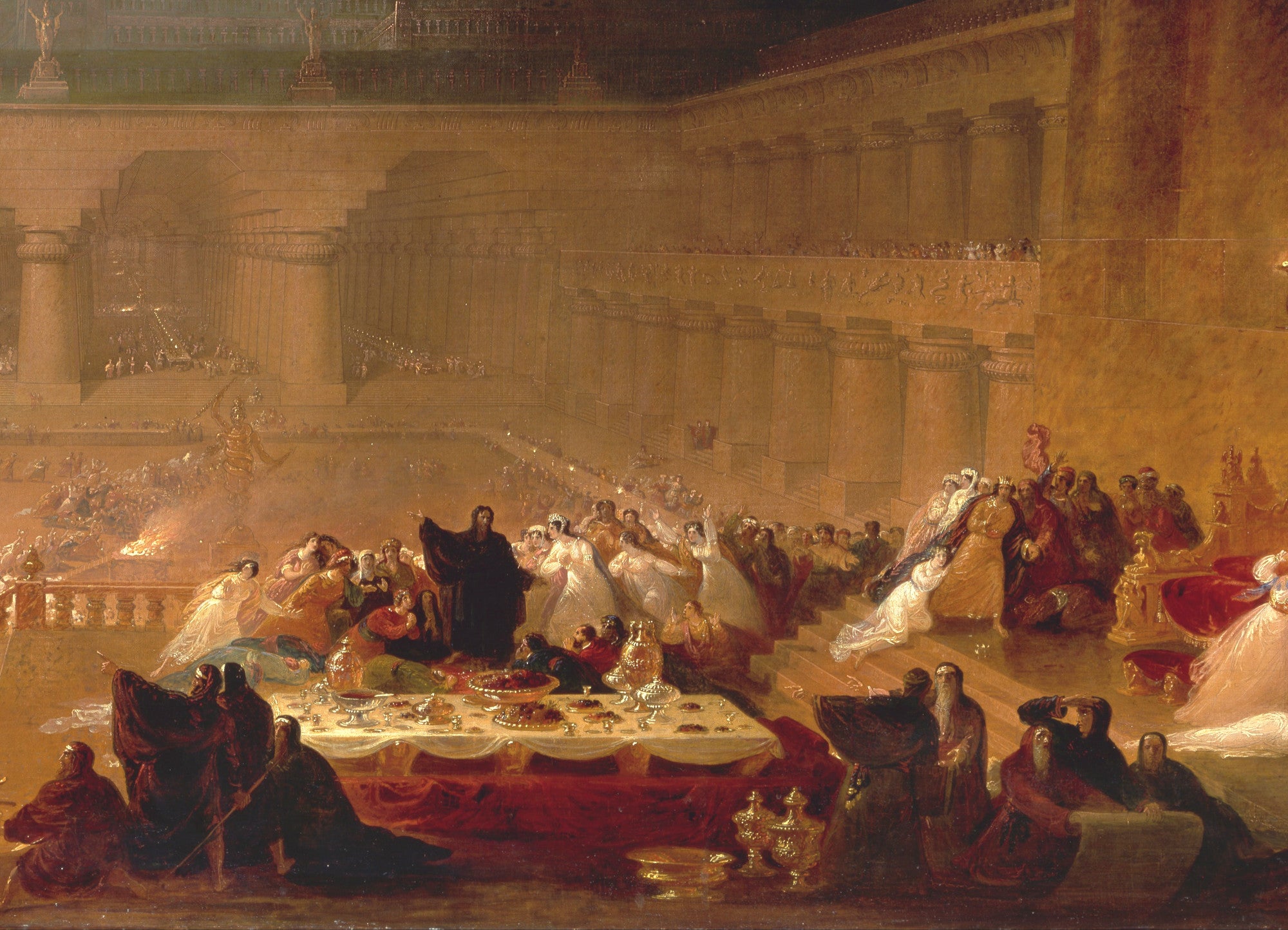John Martin Fine Art Print: Belshazzar's Feast