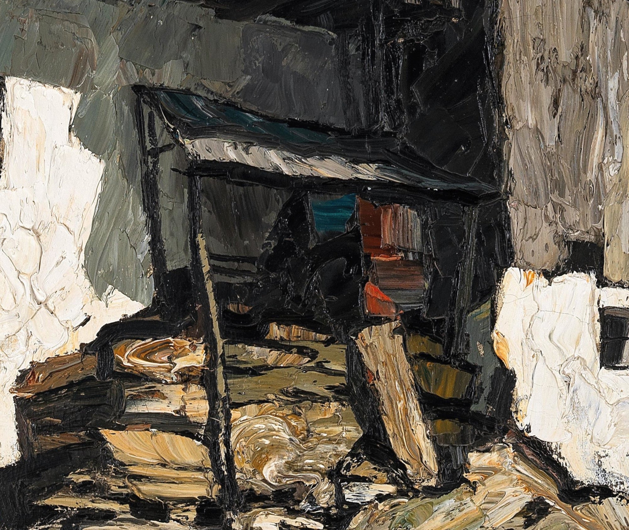 Mountain Farm, Oskar Mulley Fine Art Print
