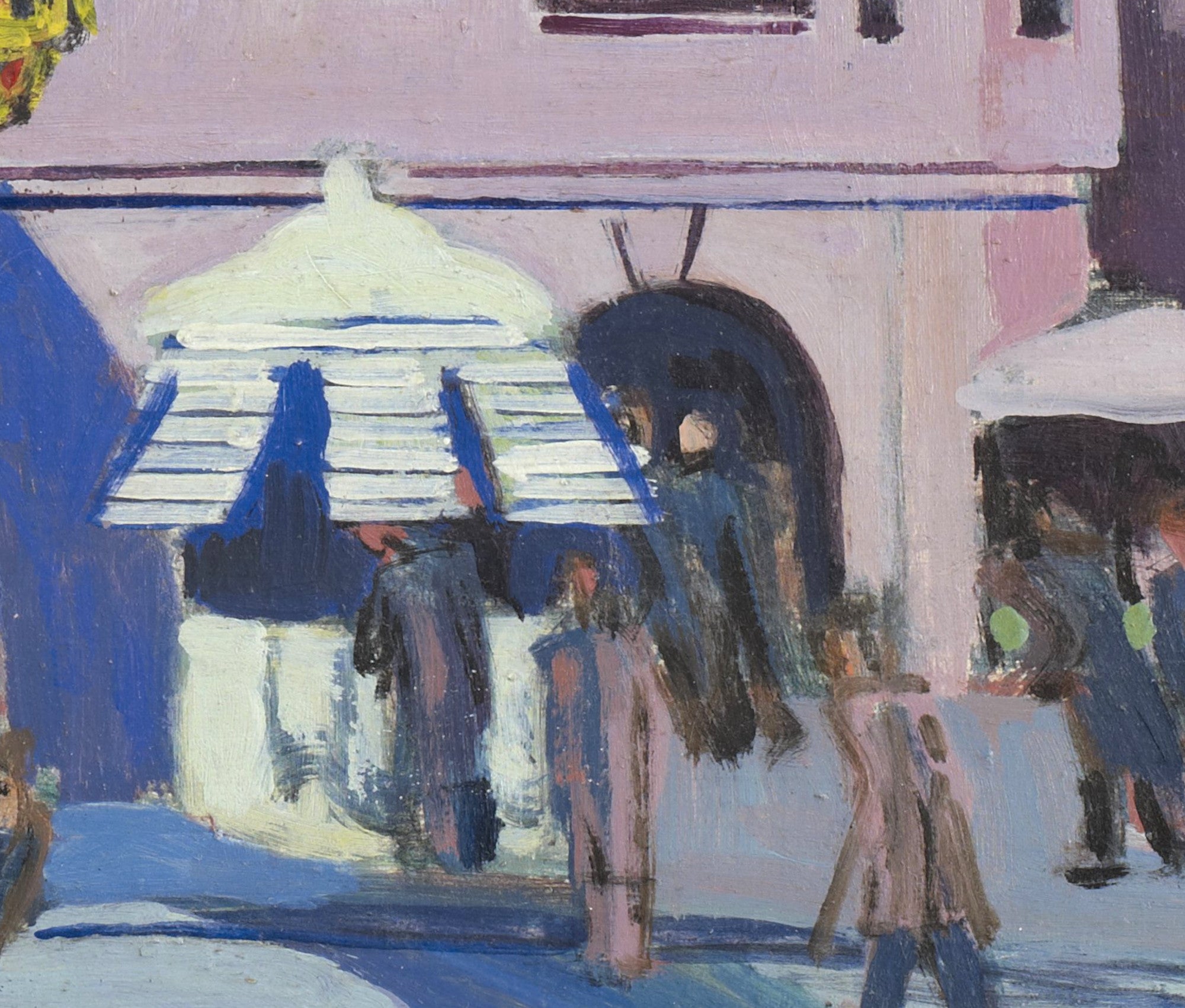 Ernst Ludwig Kirchner Expressionism Fine Art Print, Bern with Belltower