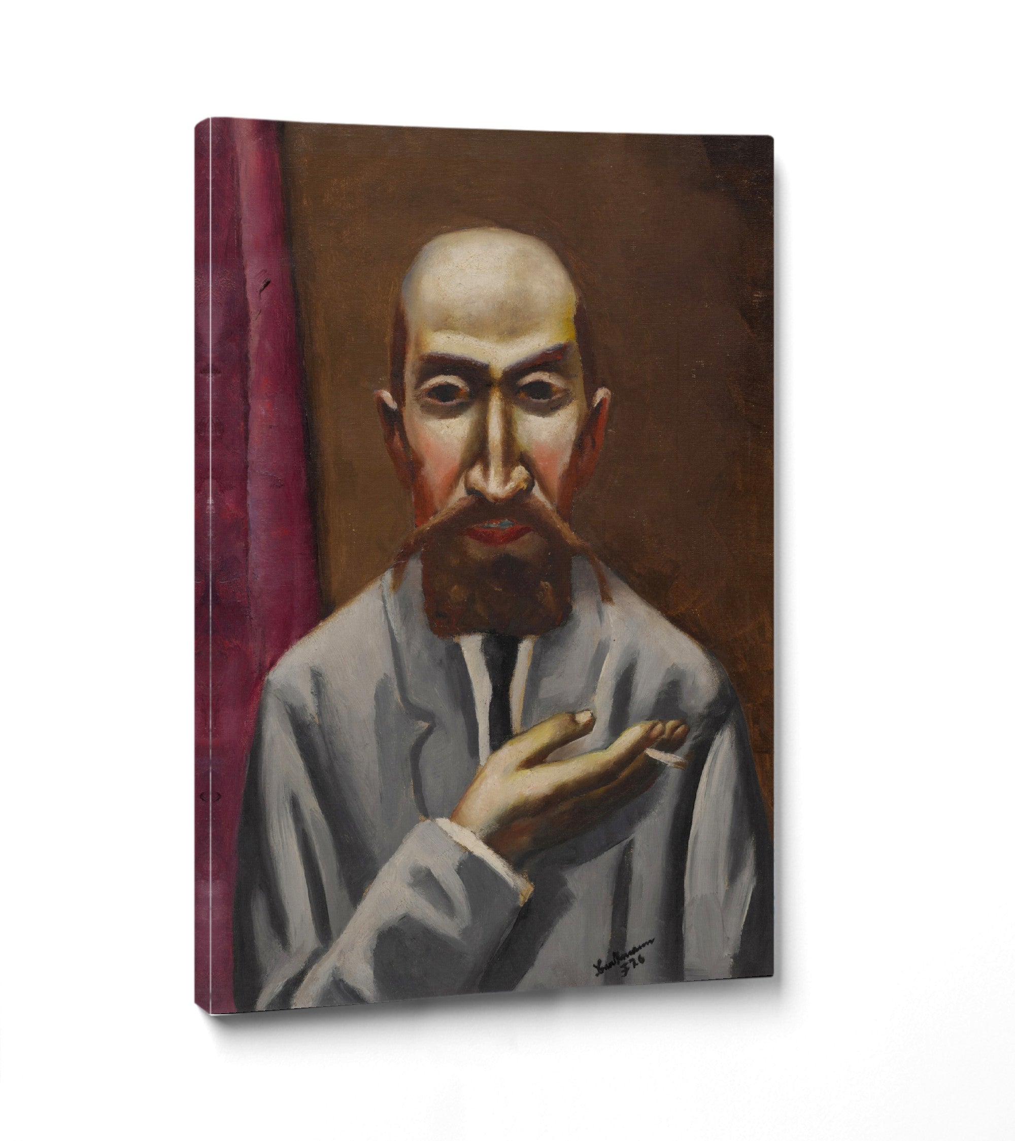 Max Beckmann, Bildnis eines Türken (Portrait of a Turk) (1926) - New Objectivity