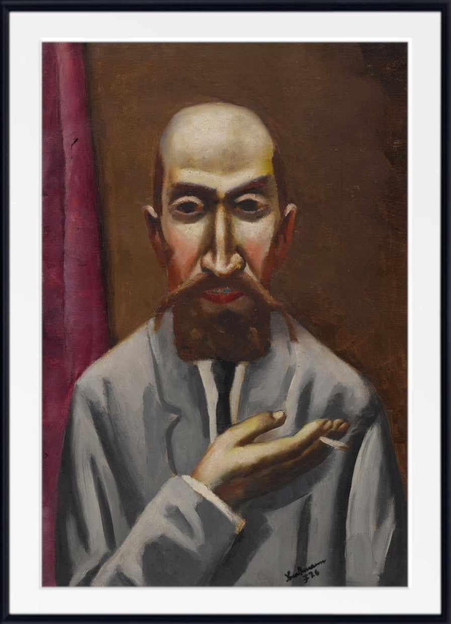 Max Beckmann, Bildnis eines Türken (Portrait of a Turk) (1926) - New Objectivity