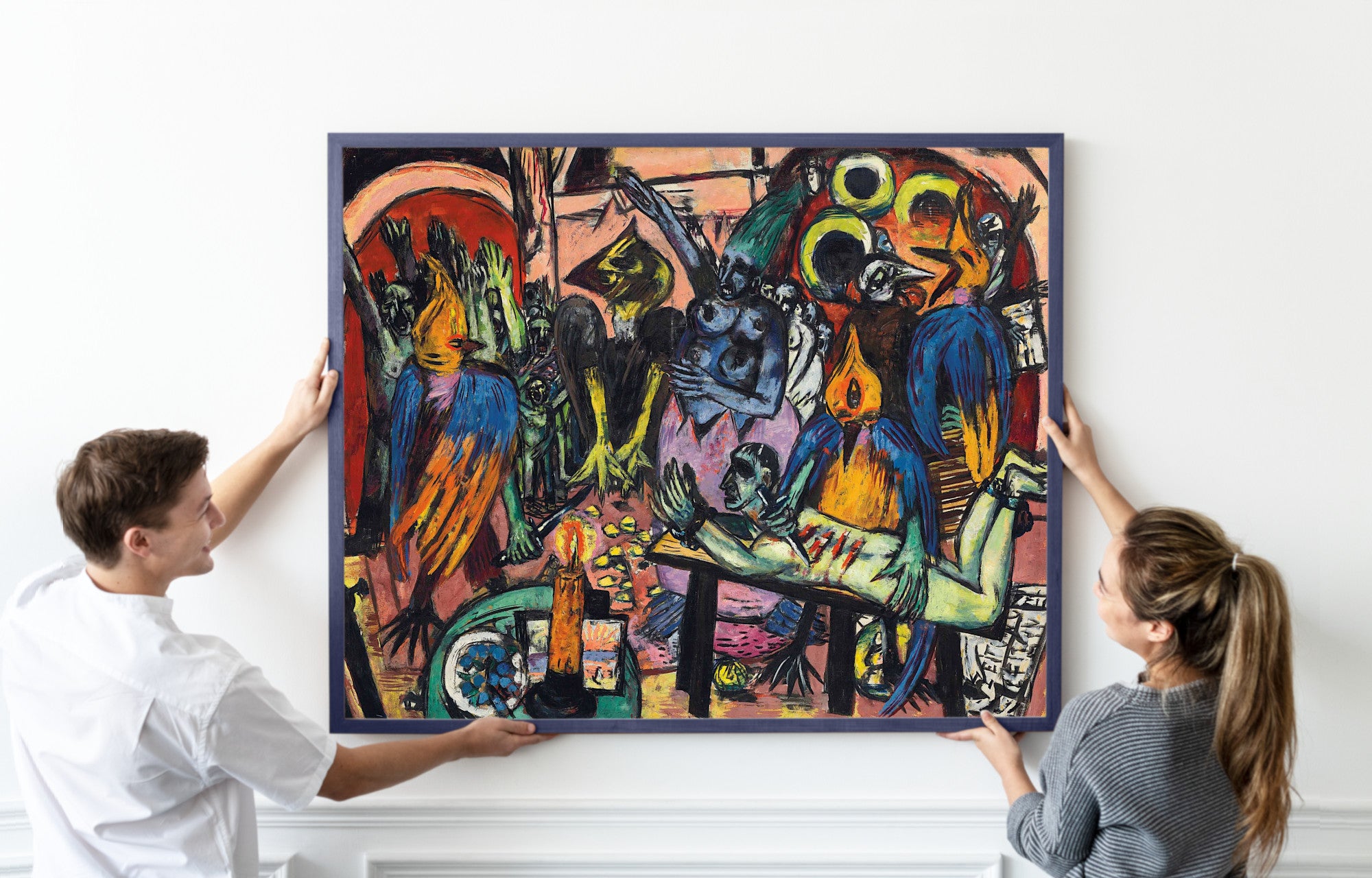 Max Beckmann, Birds Hell - New Objectivity