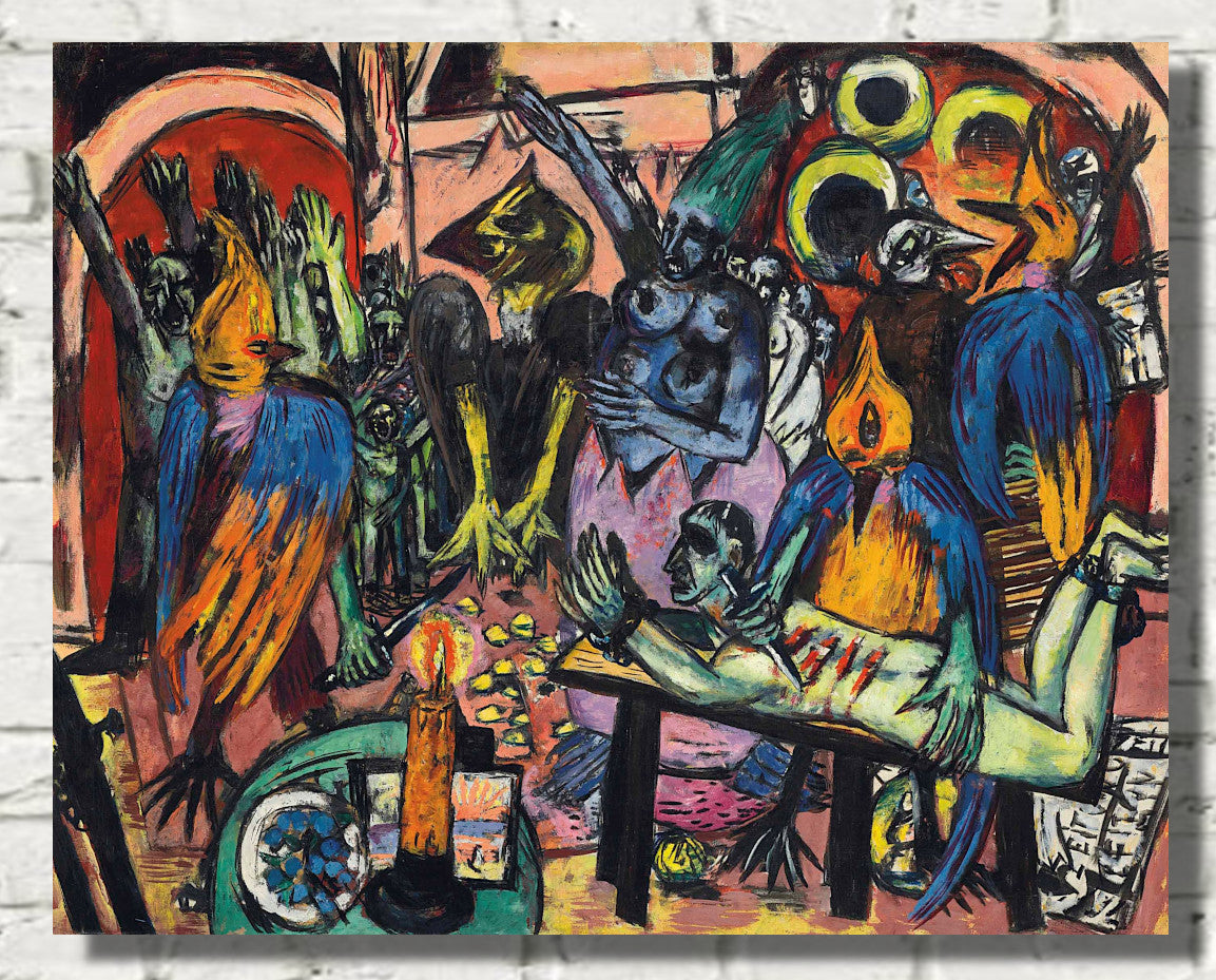 Max Beckmann, Birds Hell - New Objectivity