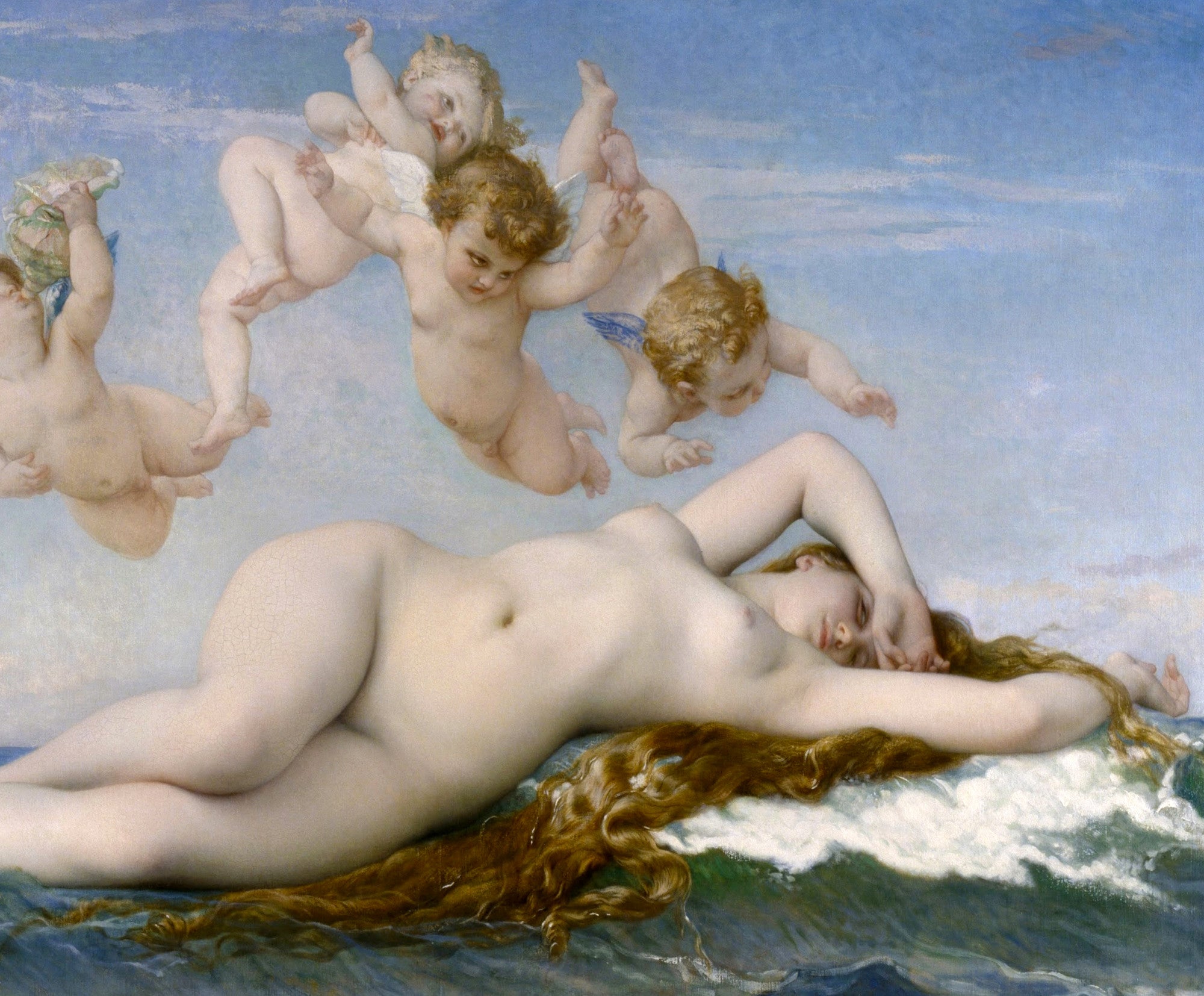 Alexandre Cabanel Fine Art Print : The Birth of Venus