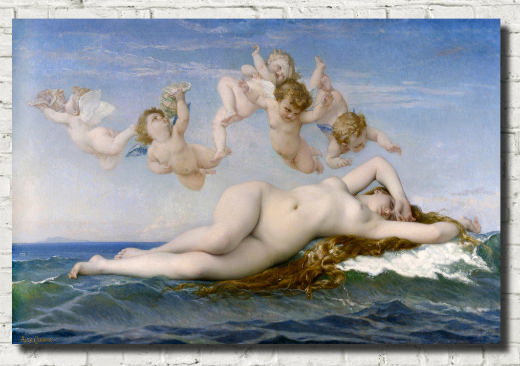 Alexandre Cabanel Fine Art Print : The Birth of Venus
