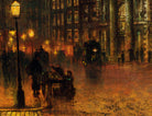 John Atkinson Grimshaw Fine Art Print: Blackman Street, London
