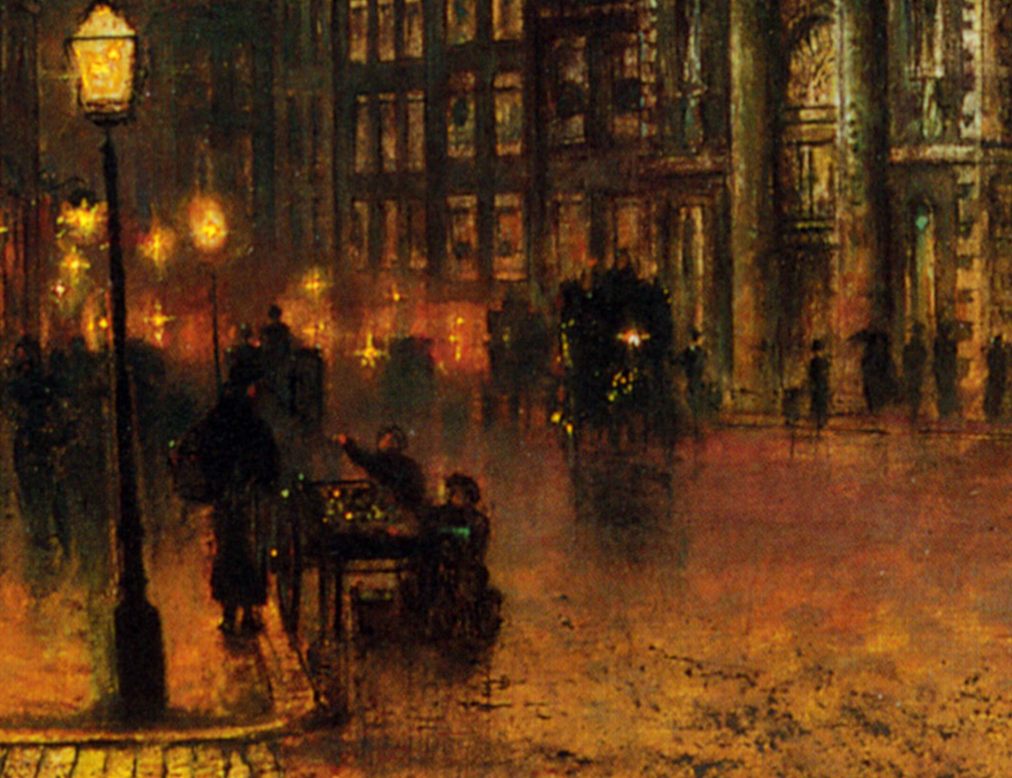 John Atkinson Grimshaw Fine Art Print: Blackman Street, London