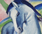 Franz Marc Abstract Fine Art Print, Blue Horse I