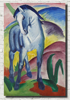 Franz Marc Abstract Fine Art Print, Blue Horse I