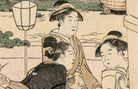 Torii Kiyonaga, Japanese Fine Art Print, Boating Party on the Sumida River