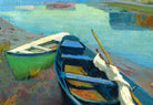 Boats at Rest, Arthur Wesley Dow Fine Art Print
