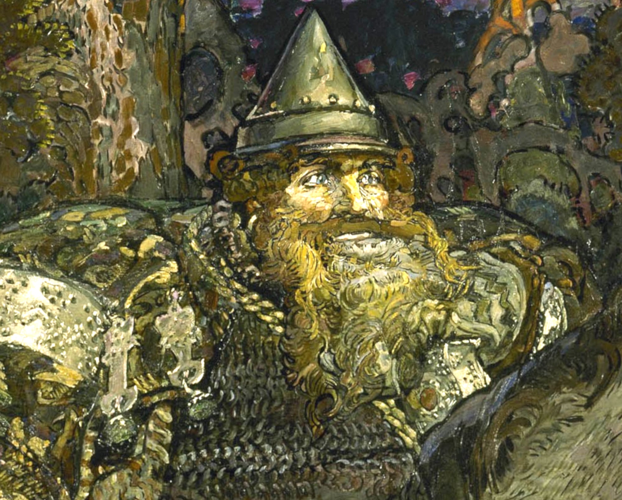 Mikhail Vrubel Fine Art Print : Bogatyr