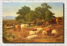 Rosa Bonheur Fine Art Print : Way to Market