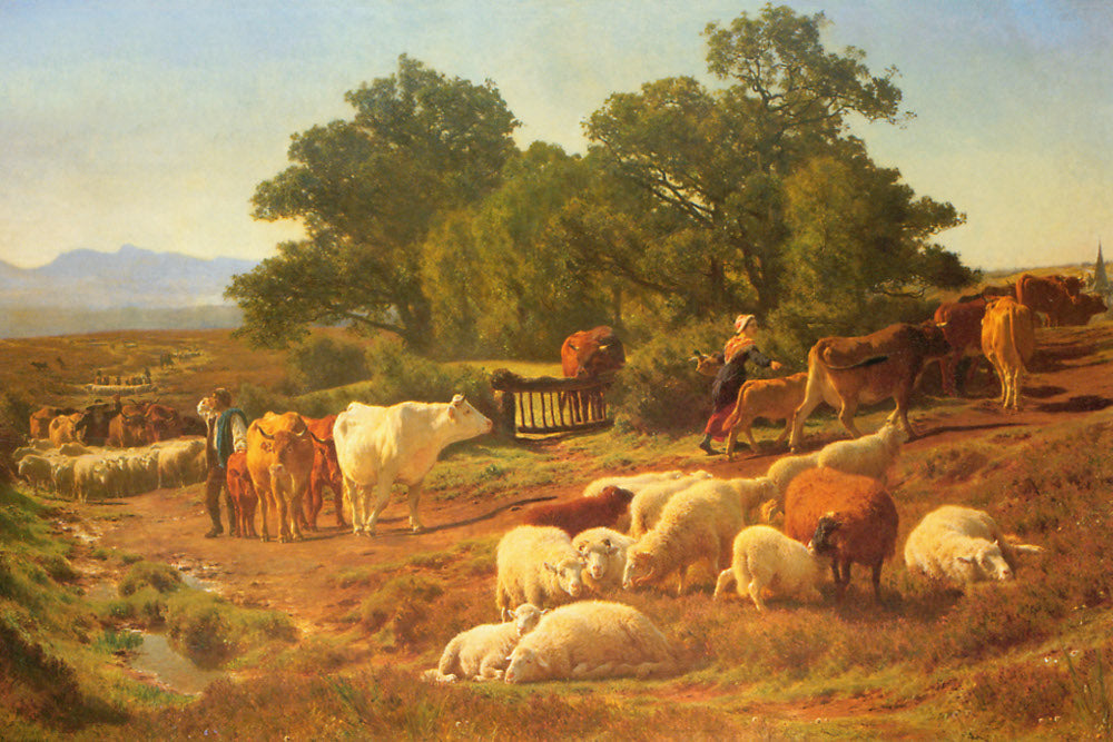 Rosa Bonheur Fine Art Print : Way to Market