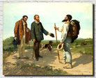 Gustave Courbet Fine Art Print, Bonjour Monsieur Courbet