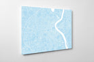 Bordeaux City Street Map Print Feature Wall Art Poster