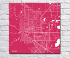 Boulder City Street Map Print Custom Wall Map Poster - OnTrendAndFab