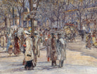 Frederic Anatole Houbron Fine Art Print, Boulevard des Italiens, morning aspect