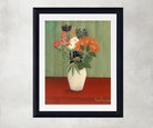 Henri Rousseau Framed Art Print, Bouquet of Flowers with China Asters and Tokyos