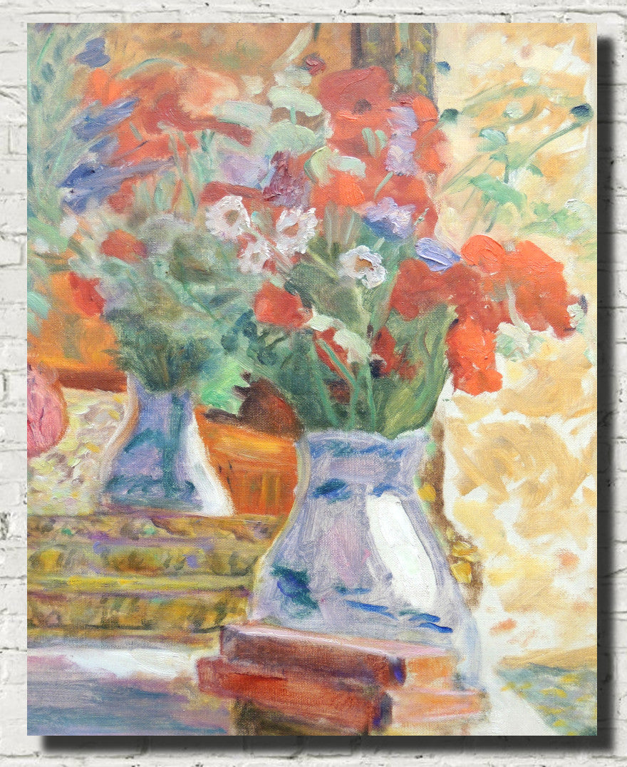 Pierre Bonnard Fine Art Print, Bouquet of Poppies