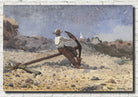 Winslow Homer Fine Art Print :  Boy With Anchor