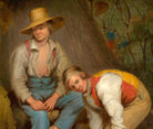 Thomas le Clear Fine Art Print, Boys Fishing