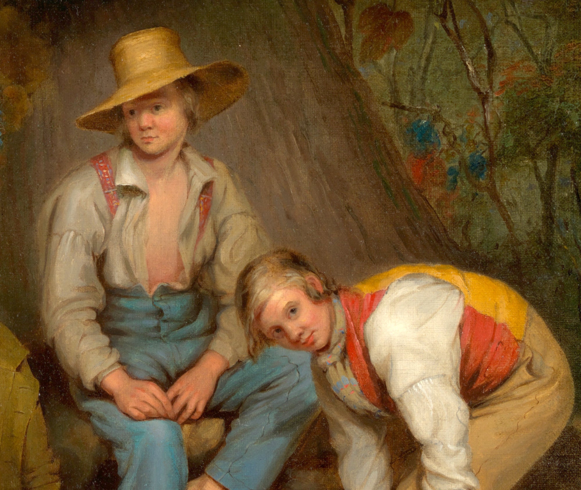 Thomas le Clear Fine Art Print, Boys Fishing