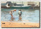 Winslow Homer Fine Art Print :  Boys Wading