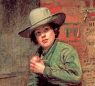 Thomas le Clear Fine Art Print, Buffalo Newsboy