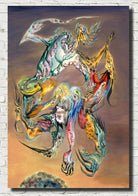 Wolfgang Paalen Abstract Fine Art Print, Battle of the Saturnian Princes III