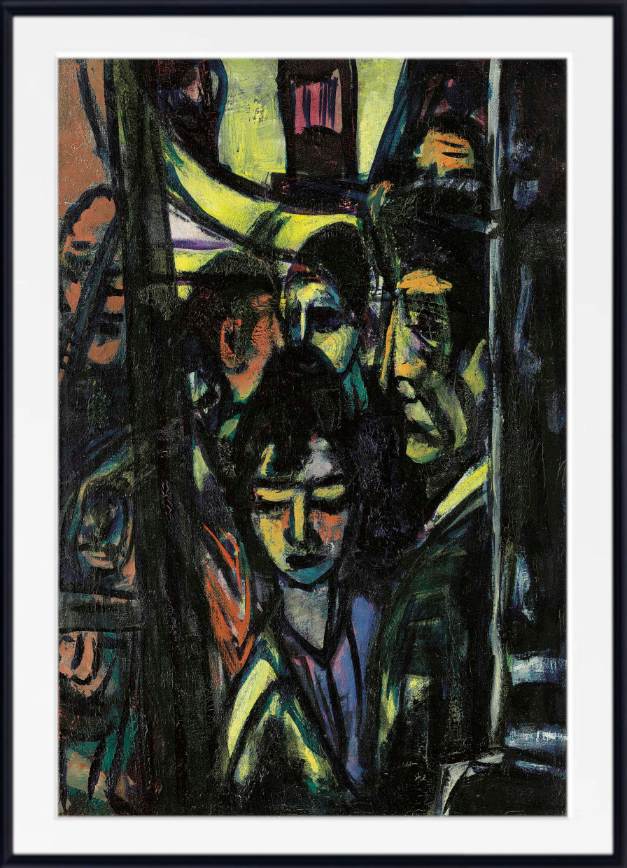 Max Beckmann, Café (Hotel de l’Europe) - New Objectivity