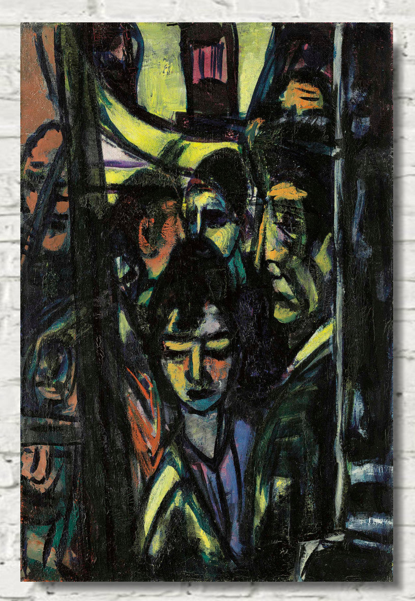 Max Beckmann, Café (Hotel de l’Europe) - New Objectivity