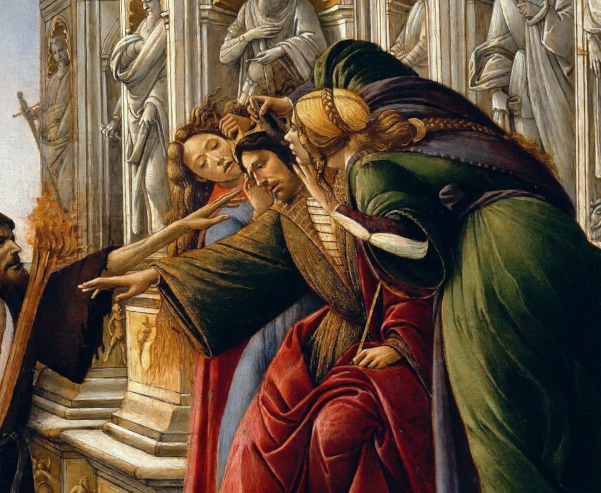 Sandro Botticelli Fine Art Print : Calumny of Apelles