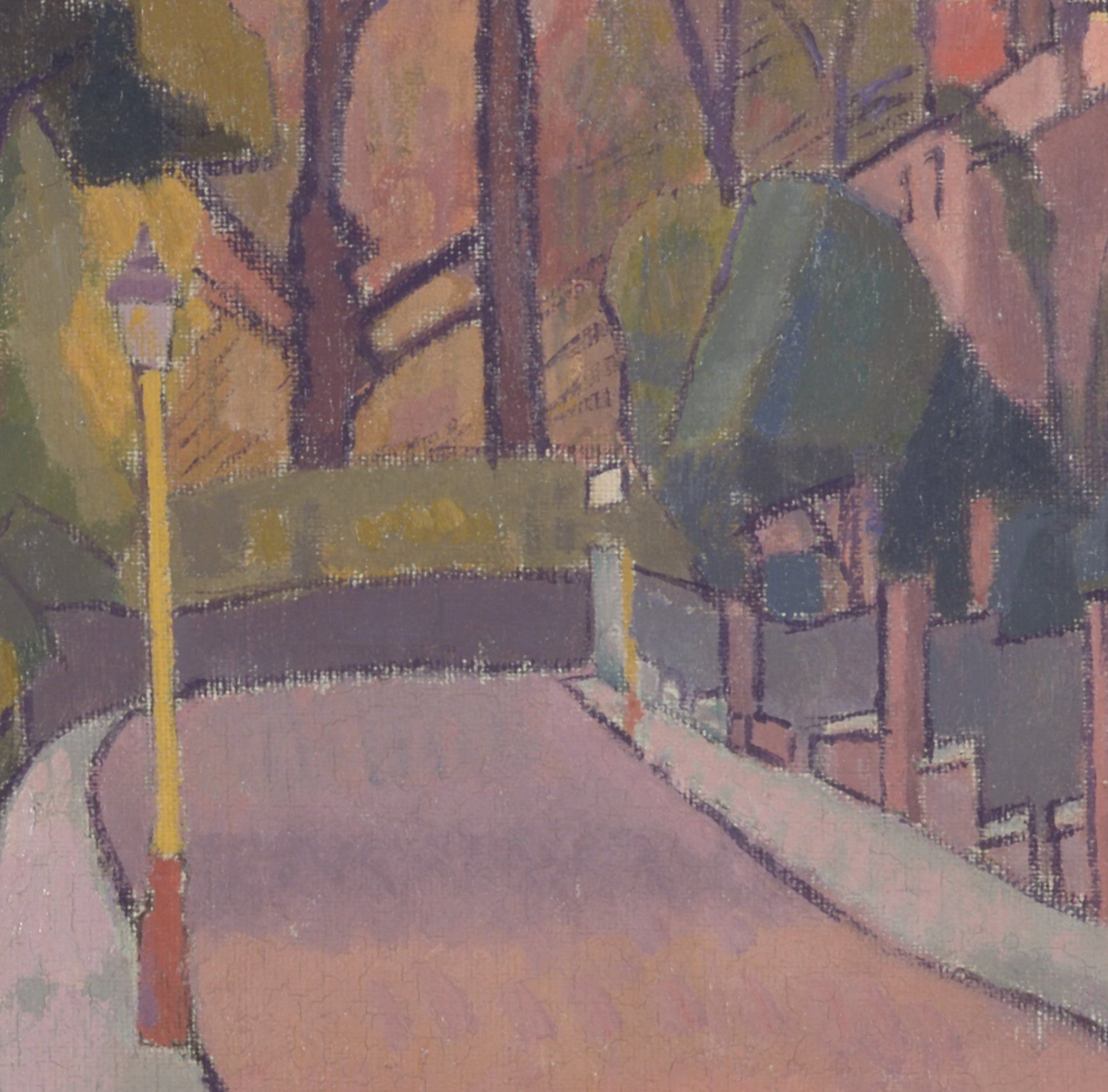 Spencer Gore Post-Impressionist Fine Art Print, Cambrian Road, Richmond