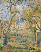 Camille Pissarro Fine Art Print Vegetable Garden Impressionist Painting