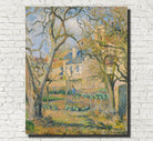 Camille Pissarro Fine Art Print Vegetable Garden Impressionist Painting