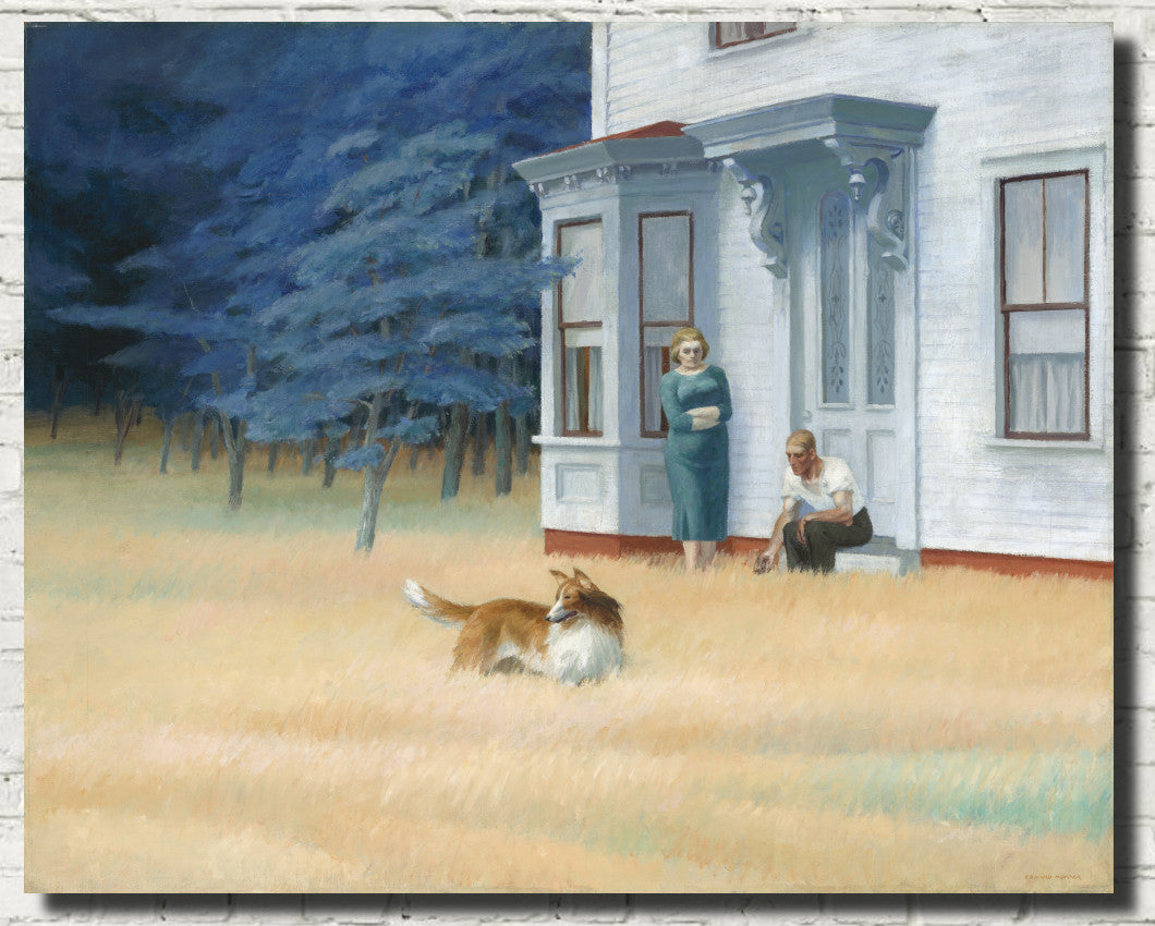 Edward Hopper Fine Art Print, Cape Cod Evening