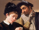 Caravaggio Baroque Fine Art Print, Cardsharps