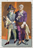 Max Beckmann, Couple in Carnival Costumes - New Objectivity