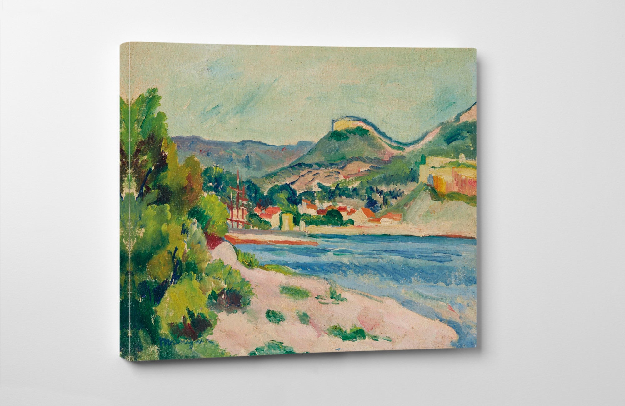 Cassis Landscape, French Riviera, Henri Manguin
