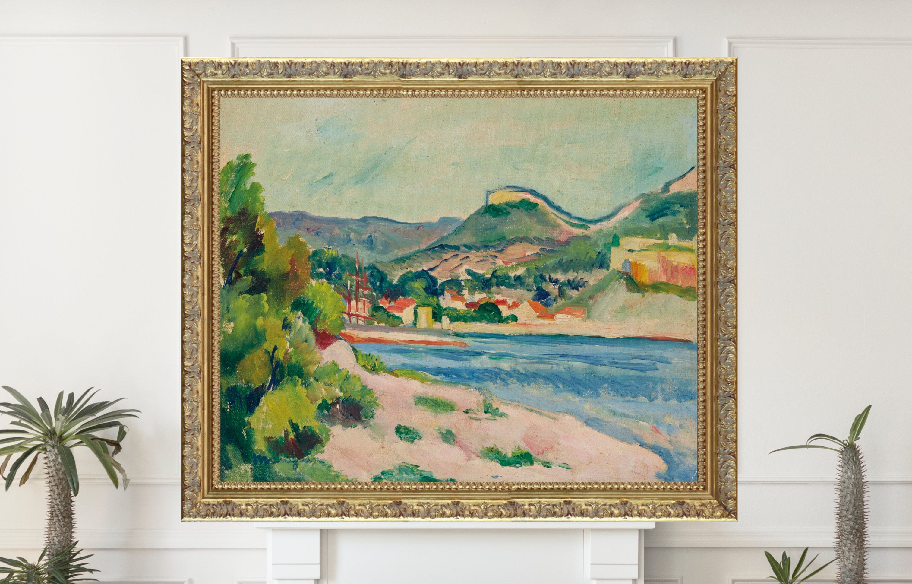 Cassis Landscape, French Riviera, Henri Manguin
