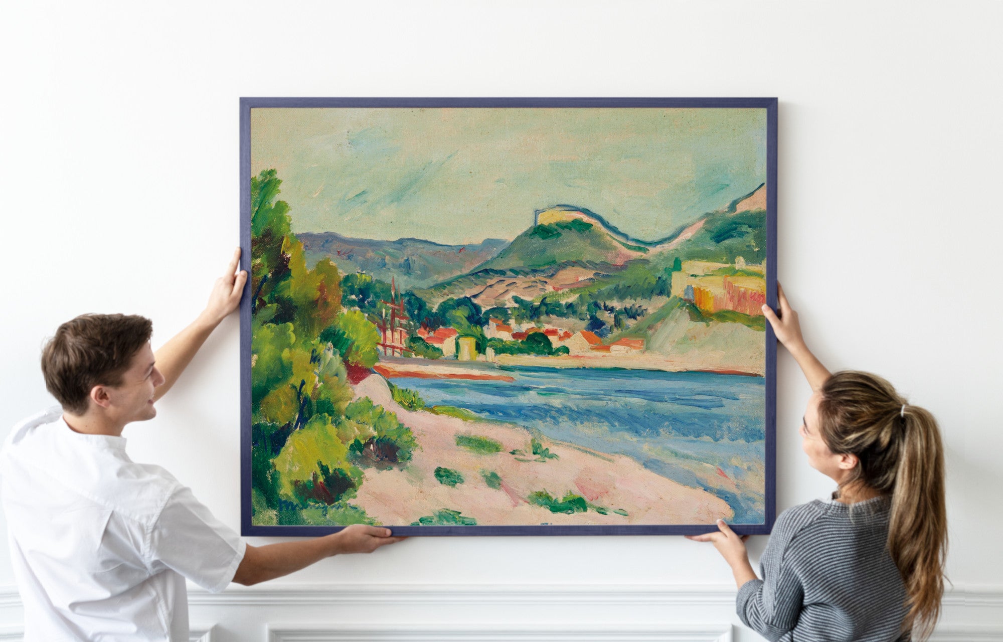 Cassis Landscape, French Riviera, Henri Manguin