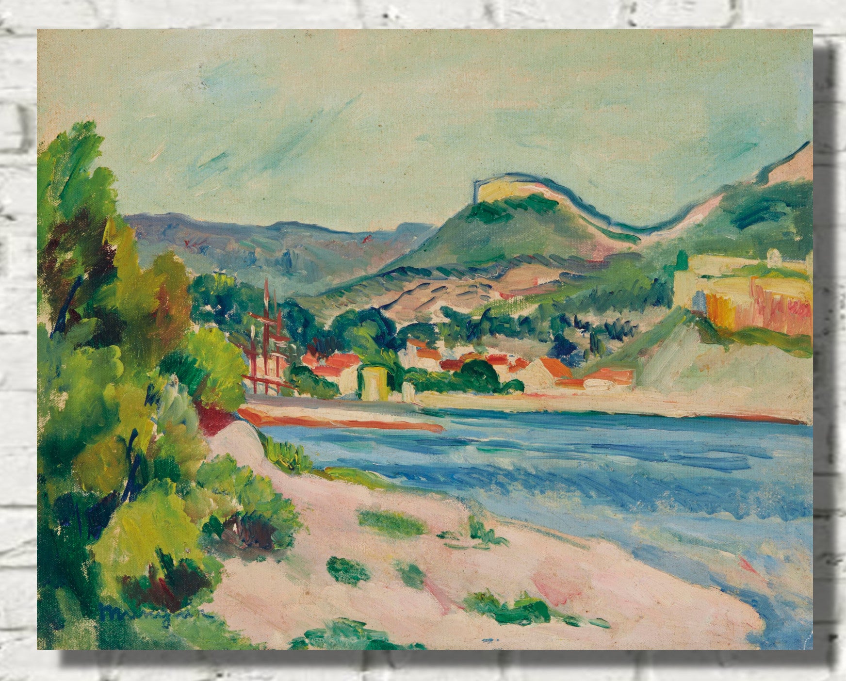 Cassis Landscape, French Riviera, Henri Manguin