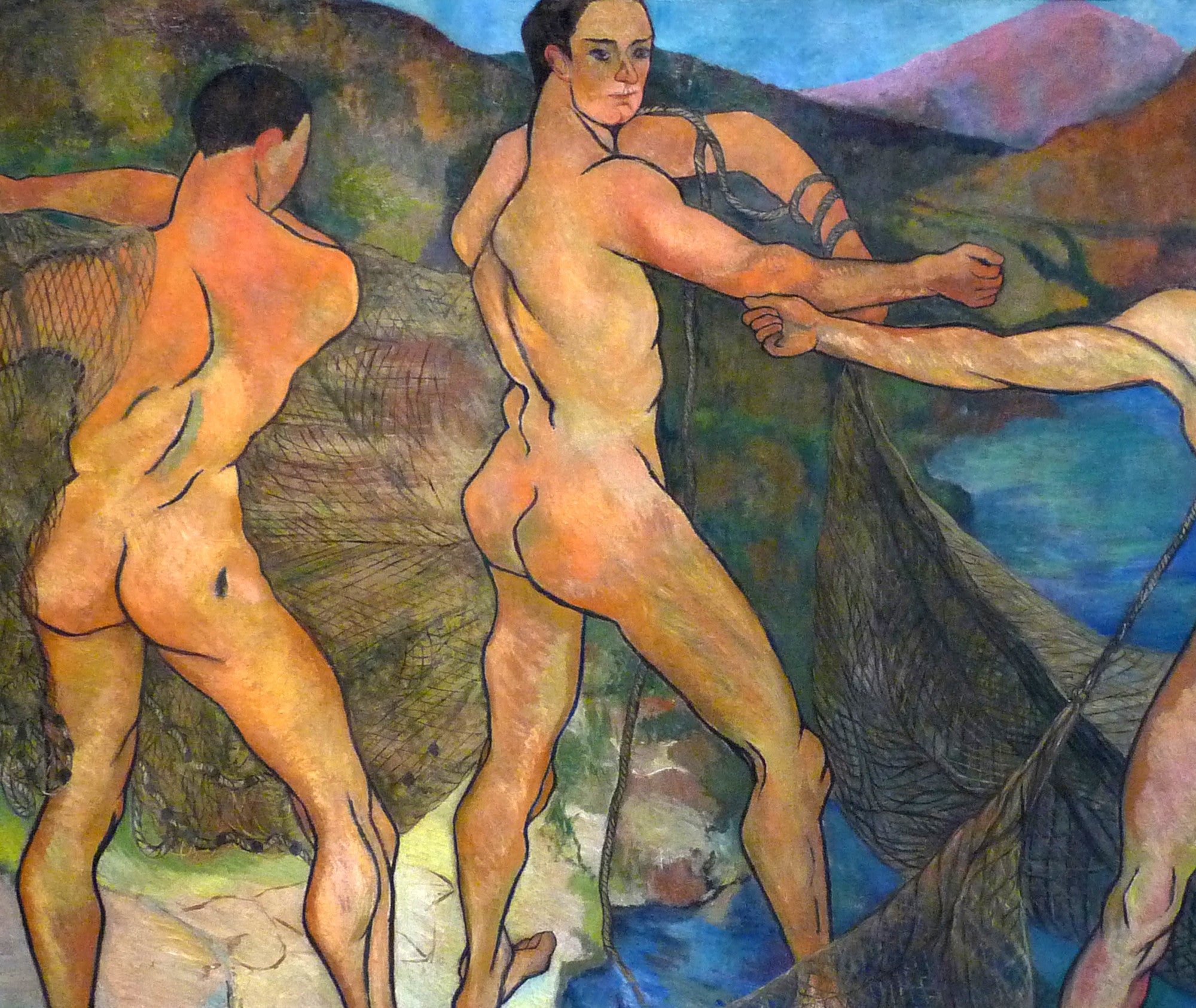 Suzanne Valadon Fine Art Print : Casting the Net