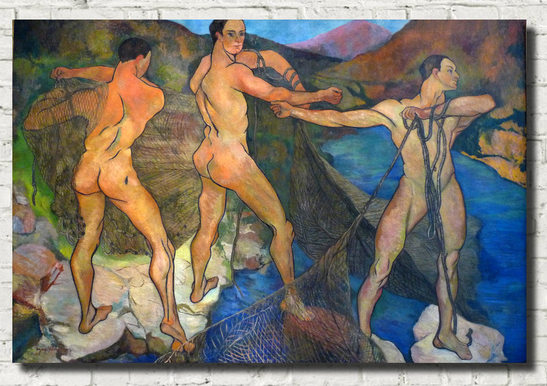 Suzanne Valadon Fine Art Print : Casting the Net