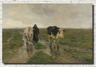 Changing Pasture, Anton Mauve Fine Art Print